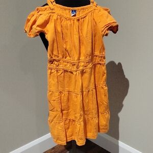 Old Navy Vibrant Orange Kids Dress